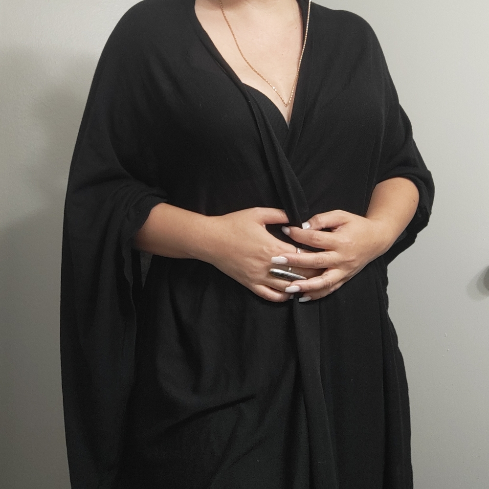 H&M Classic Poncho Oversized Cardigan